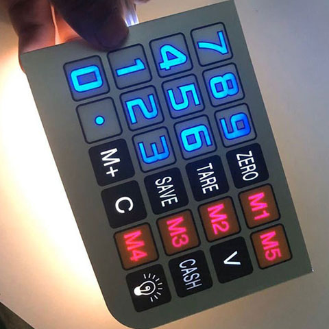 Backligting Soulution-membrane-switch