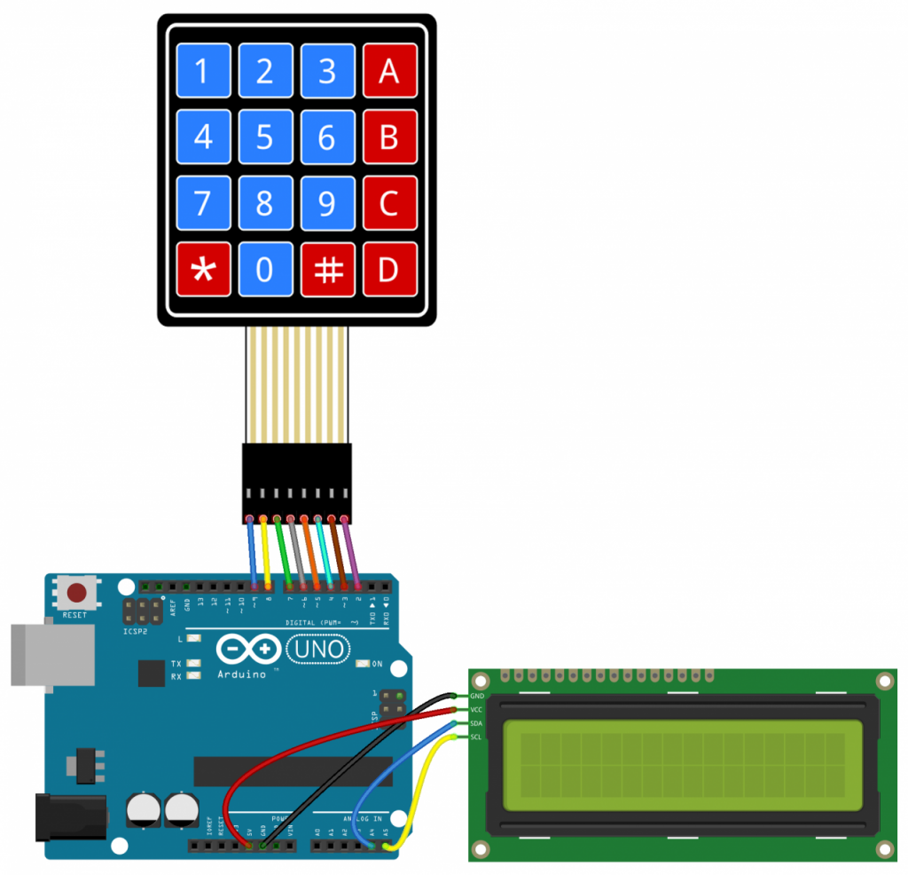 Keypad Membrane Arduino 2022