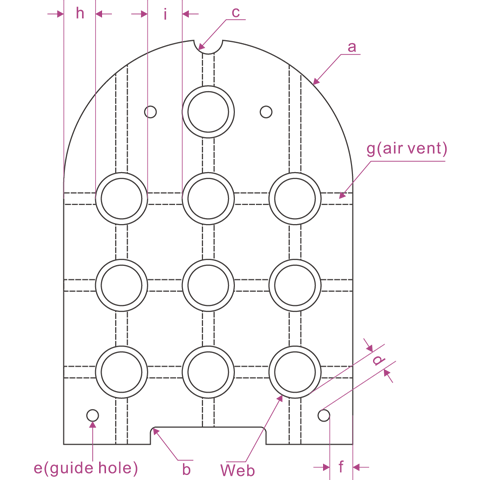 Round silicone