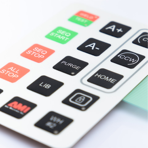 Silicone Rubber Membrane Keypad