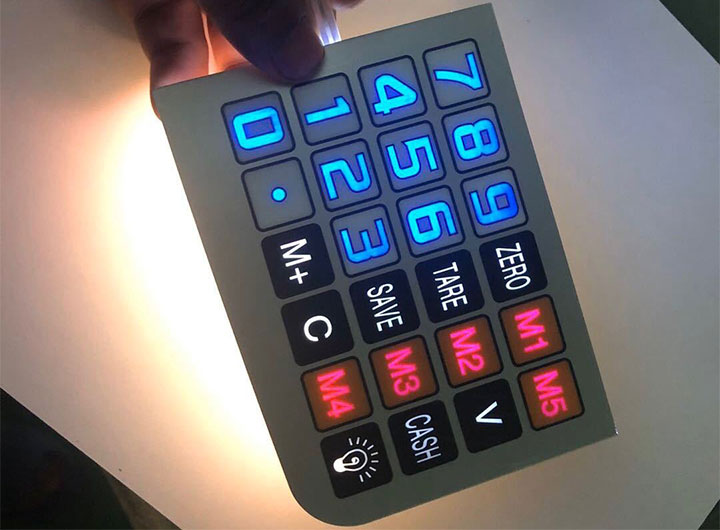 How to assemble matrix membrane keypad