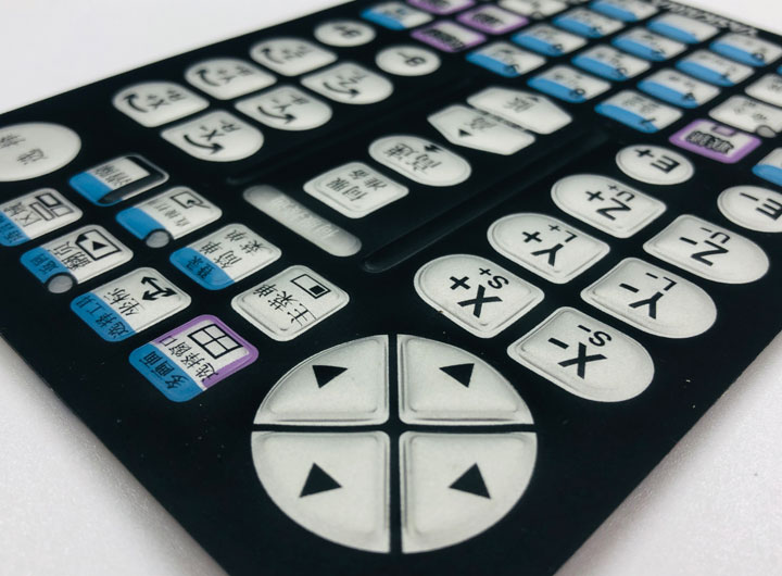 Waterproof membrane keypad