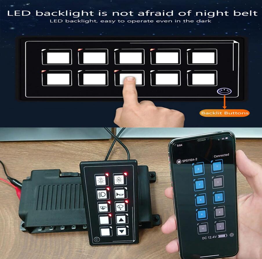 Membrane Switch Backlighting