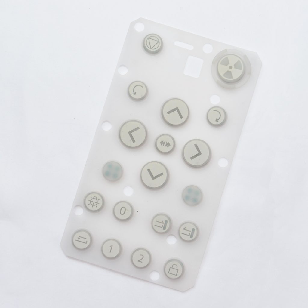 custom Elastomer rubber keypads