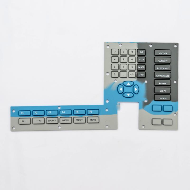 Elastomer rubber keypads