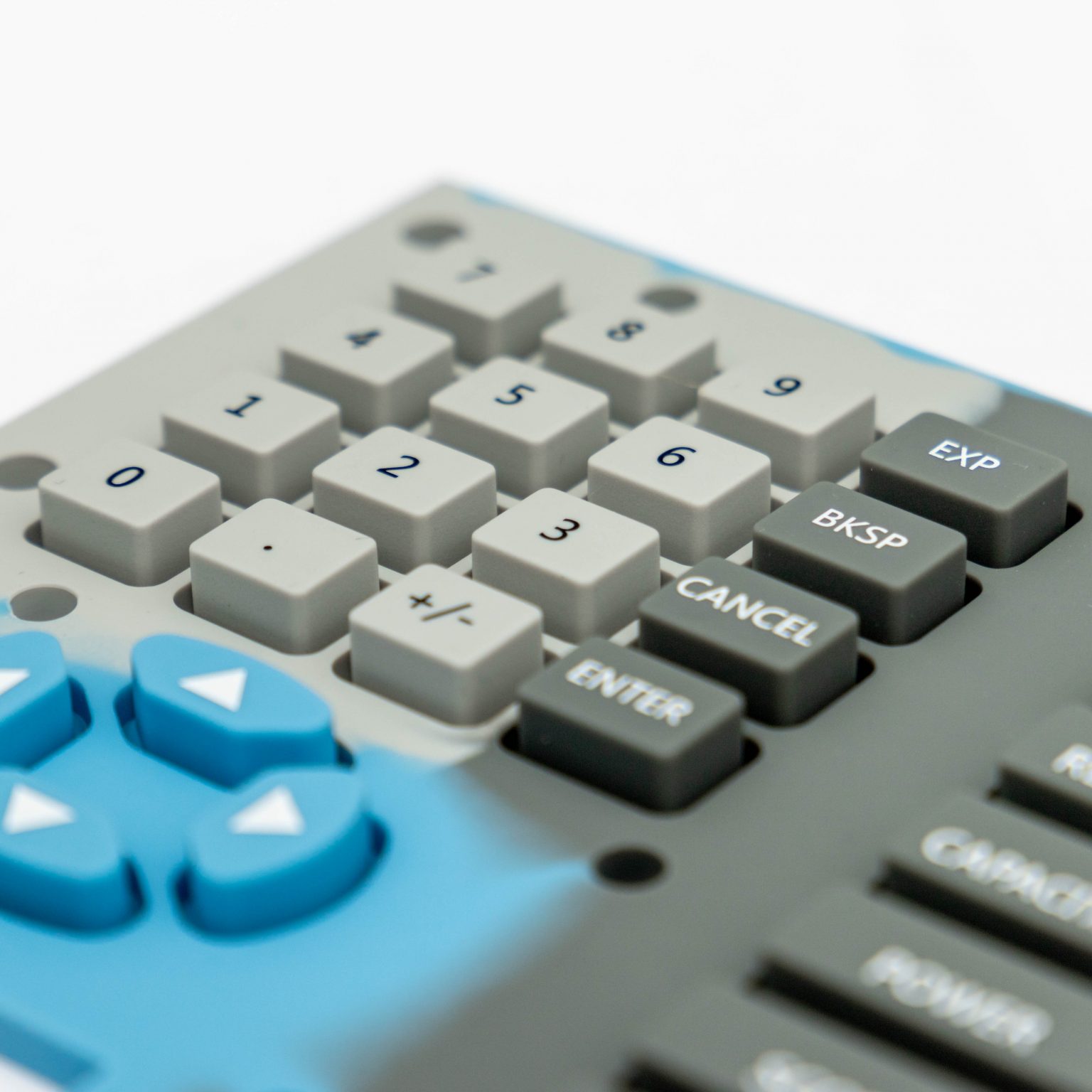 What affects the Actuation Force of a silicone rubber keyboard?