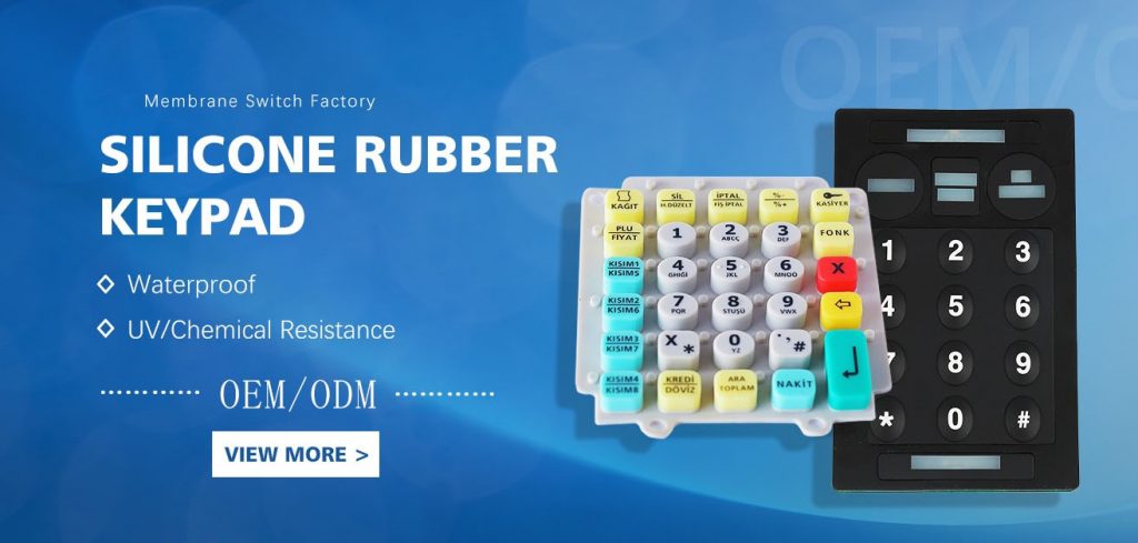 Rubber Keypad