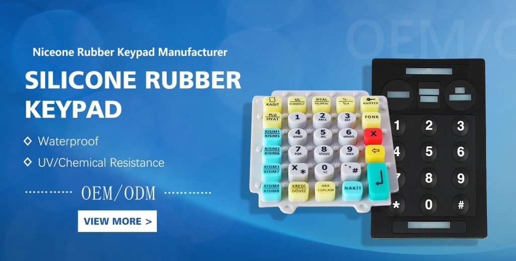 china rubber keypad
