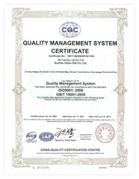 ISO 9001 Certification